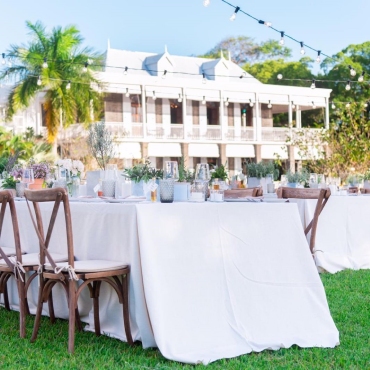 Custom celebration setup reflecting the couple’s unique preferences