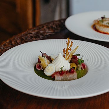 cuisine raffinée culinaire Château de Bel Ombre